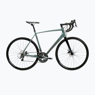 Road bike KROSS Vento 4.0 green/maroon/shine