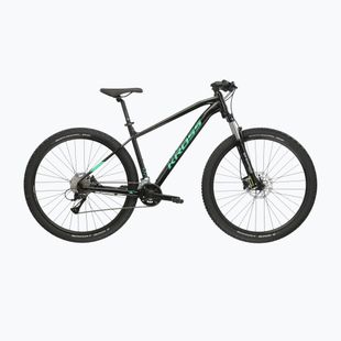 Mountain bike KROSS Level 1.0 black/green/shine