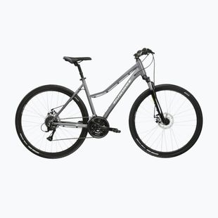 Women's city bike KROSS Move 2.0 W graphite/silver/shine