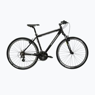 Men's city bike KROSS Move 1.0 black/silver/shine