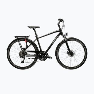Men's trekking bike KROSS Trans 7.0 black/silver/shine