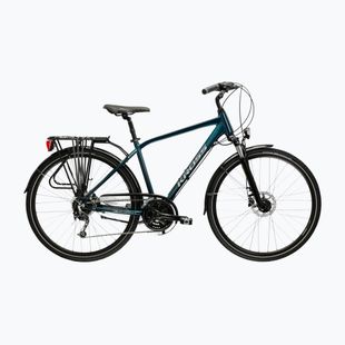 Trekking bike KROSS Explorer 4.0 turquoise/silver/shine