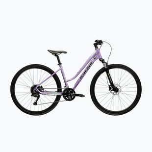 Women's cross bike KROSS Evado 5.0 W purple/black/shine