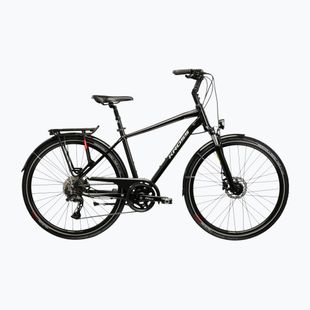 Men's trekking bike KROSS Trans 7.0 black/silver/shine