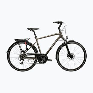 Trekking bike KROSS Trans 4.0 brown/silver/shine