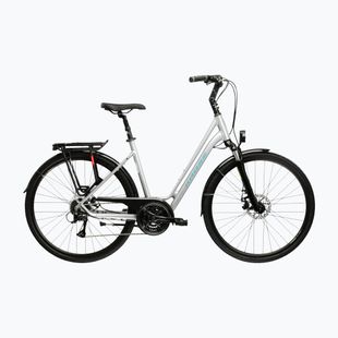 City bike KROSS Sentio 3.0 silver/steel/shine