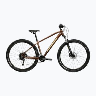 Mountain bike KROSS Hexagon 5.0 27.5" brown/gold/shine