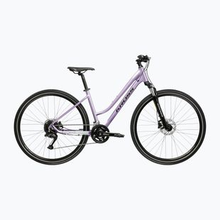 Women's cross bike KROSS Evado 5.0 W purple/black/shine