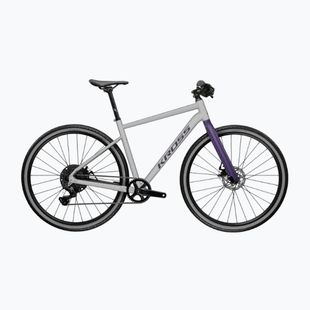 Gravel bike KROSS Esker 1.0 FL grey/purple/shine