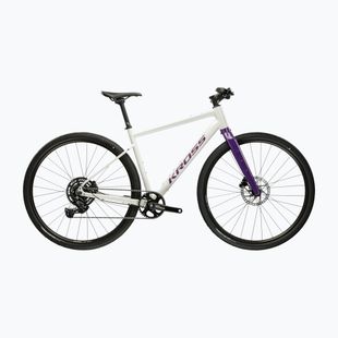 Gravel bike KROSS Esker 1.0 FL grey/purple/shine