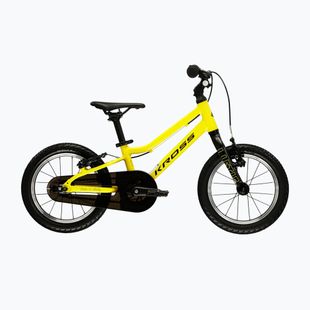 Children's bike KROSS Liftie 14 yellow/black/matte