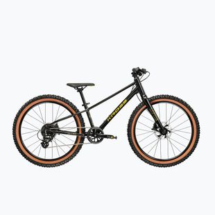 Children's bike KROSS Liftie 24 X black/yellow/matte