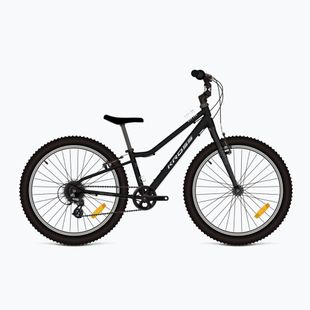 Children's bike KROSS Liftie 24 black/silver/shine