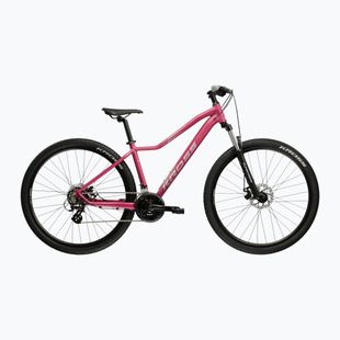 Women's mountain bike KROSS Lea 2.0 W 27.5 pink/silver/matte