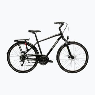 Trekking bike KROSS Trans 3.0 black/grey/shine