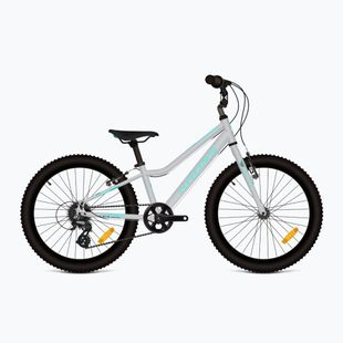Children's bike KROSS Lea Mini 1.0 silver/turquoise/shine