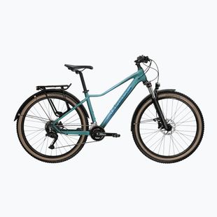 Women's mountain bike KROSS Lea X200 Eq W 27.5 turquoise/turquoise/matte