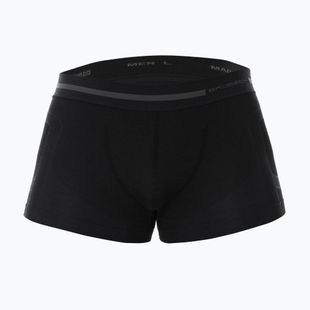 Men's thermal boxer briefs Brubeck Comfort Wool black