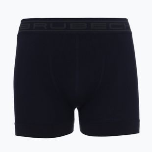 Men's thermal boxer briefs Brubeck Classic Comfort Cotton navy