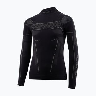 Children's thermal longsleeve Brubeck Thermo Junior black/grafit