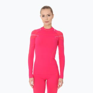 Ladies' thermal T-shirt Brubeck Thermo 445A pink LS13100A