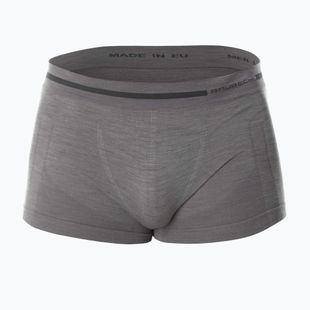 Men's thermal boxer briefs Brubeck Comfort Wool dark grey