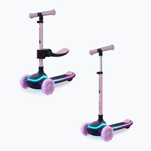 Children's three-wheeled scooter Kinderkraft Raket Up pink