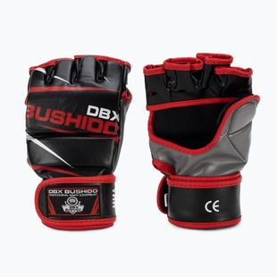 Training gloves for MMA and bag training DBX BUSHIDO black-red E1V6-M