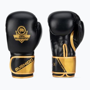 DBX BUSHIDO B-2v10 black-gold boxing gloves
