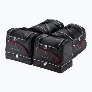 KJUST trunk bag set Alfa Romeo 159 Limousine 2005-2011 4 pcs. black
