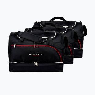 KJUST Nissan Micra 2010-2017 luggage compartment bag set 3 pcs black.