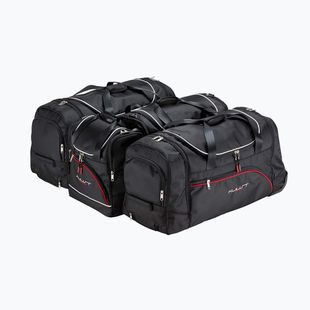 KJUST Nissan Pulsar 2014-2018 luggage compartment bag set 4 pcs black.