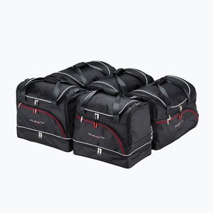 KJUST Audi A4 Avant 2015+ trunk bag set 5 pcs black