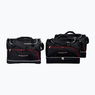 KJUST boot bag set Audi A1 2010-2018 3 pcs black