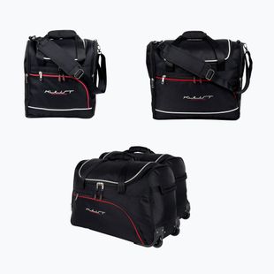 Trunk bag set KJUST Infiniti Q50 Hybrid 2013-2017 4 pcs black