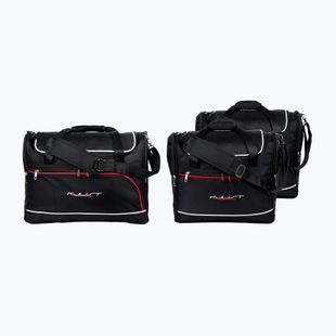 KJUST Audi A3 Cabrio 2014-2016 luggage compartment bag set 4 pcs black