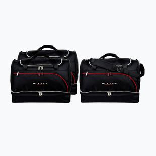 KJUST Audi A1 boot bag set 2018+ 3 pcs black