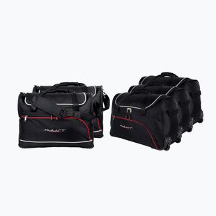 KJUST Audi A7 Phev boot bag set 2019+ 5 pcs black
