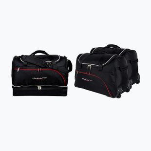 KJUST Audi A3 Sportback boot bag set 2020+ 3 pcs black