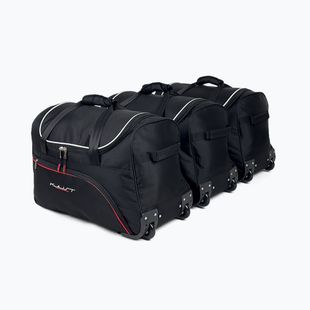 KJUST Audi A3 Sportback boot bag set 2020+ 3 pcs black
