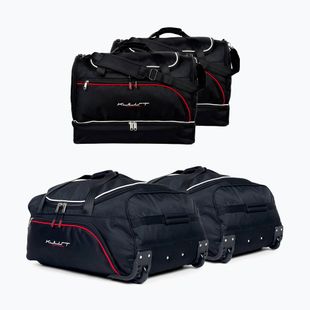 Trunk bag set KJUST Porsche Panamera St 2017+ 4 pcs. black