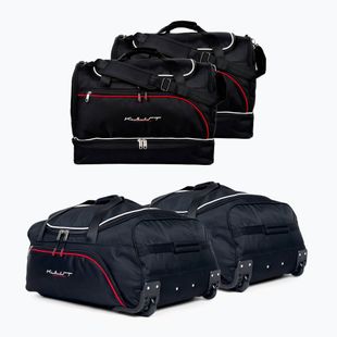 Trunk bag set KJUST Porsche Panamera St E-Hybrid 2017+ 4 pcs. black