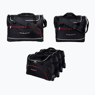 Trunk bag set KJUST Renault Megane Grandtour Plug-In Hybrid 2020+ 5 pcs. black
