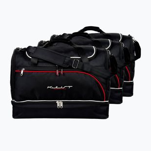 Trunk bag set KJUST Peugeot E-208 2019+ 3 pcs. black