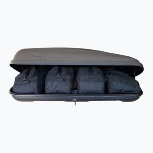 KJUST Hapro Traxer 5.6 roof box bag set 4 pcs. black