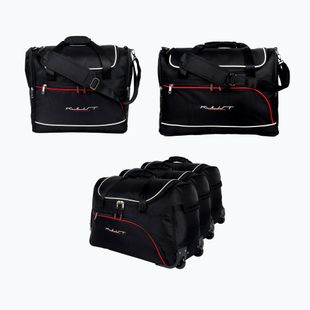 Trunk bag set KJUST Volvo V60 Cross Country 2018+ 5 pcs. black