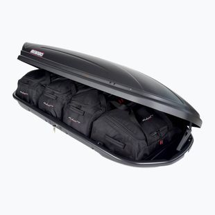 KJUST Menabo Marathon 460 roof box bag set 4 pcs. black