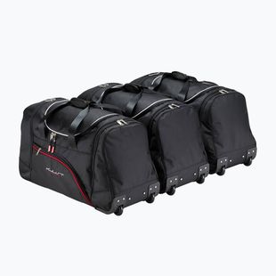 KJUST Cupra Formentor PHEV 2021+ trunk bag set on wheels 3 pcs black
