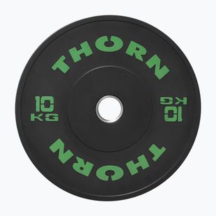 Weight THORN FIT Training Plate 10 kg black/green