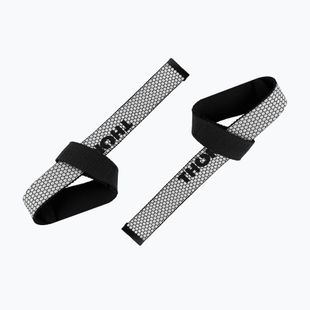 Weightlifting straps THORN FIT Lifting Straps Anti-Slip grey